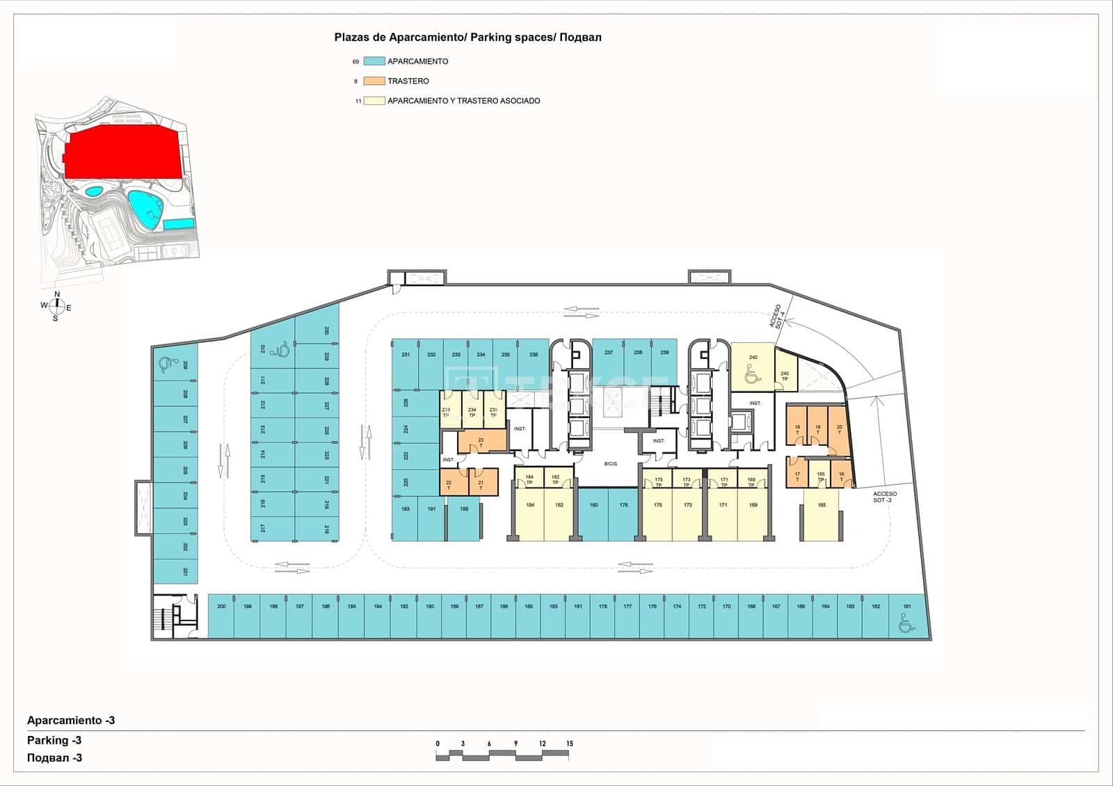 4 chambre Appartement à vendre à Benidorm avec piscine - 1 985 000 € (Ref: 9262089)