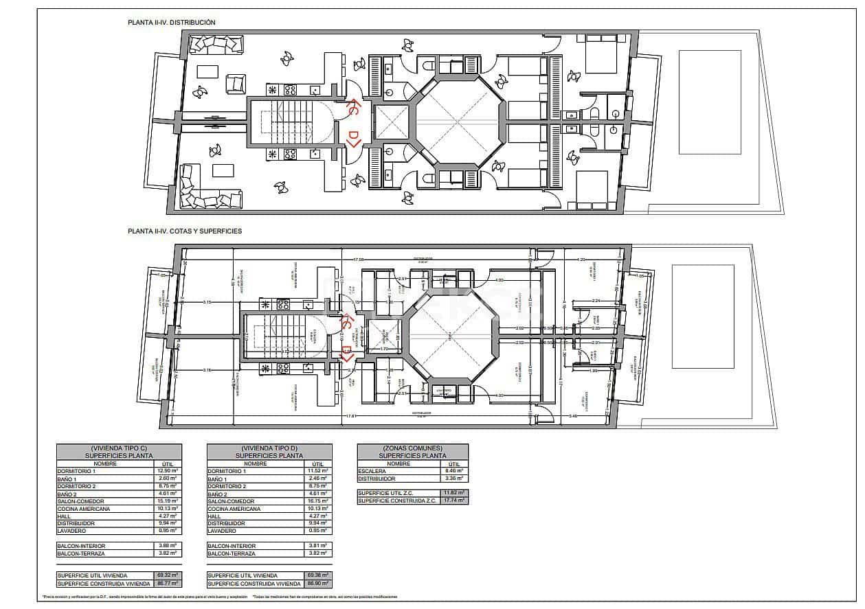 2 sypialnia Mieszkanie na sprzedaż w Torrevieja z basenem - 380 000 € (Ref: 9289990)