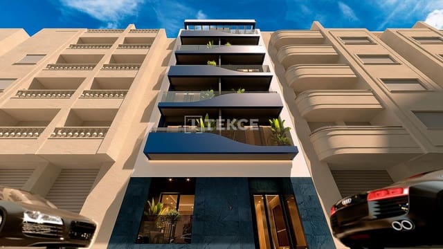 2 Zimmer Wohnung zu verkaufen in Torrevieja mit Pool - 240.000 € (Ref: 9297498)