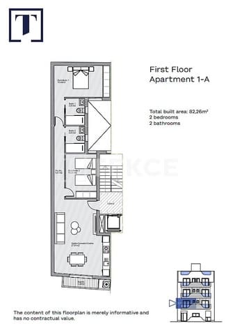 2 sypialnia Mieszkanie na sprzedaż w Torrevieja z basenem - 309 000 € (Ref: 9297515)