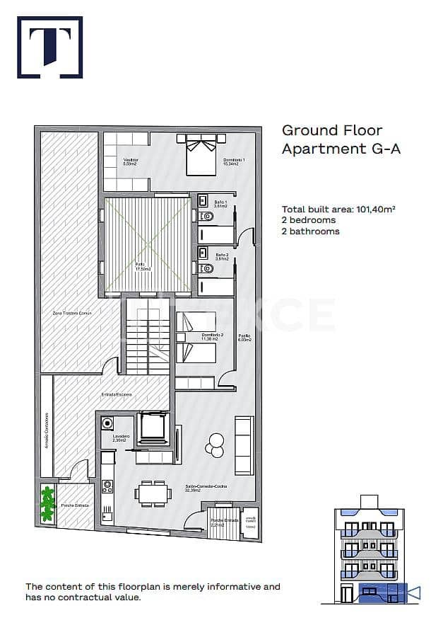 2 sypialnia Mieszkanie na sprzedaż w Torrevieja z basenem - 309 000 € (Ref: 9297515)