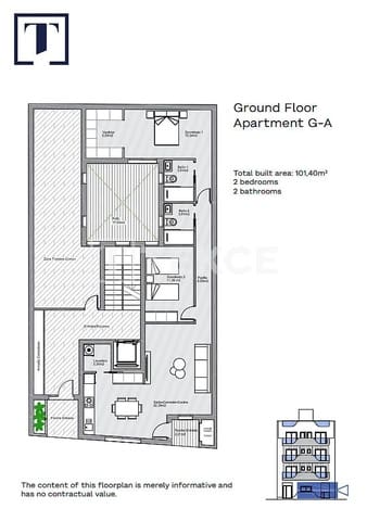 2 sypialnia Mieszkanie na sprzedaż w Torrevieja z basenem - 309 000 € (Ref: 9297515)