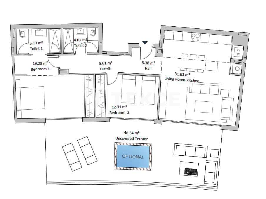 1 slaapkamer Flat te koop in Fuengirola met zwembad - € 490.000 (Ref: 9308128)