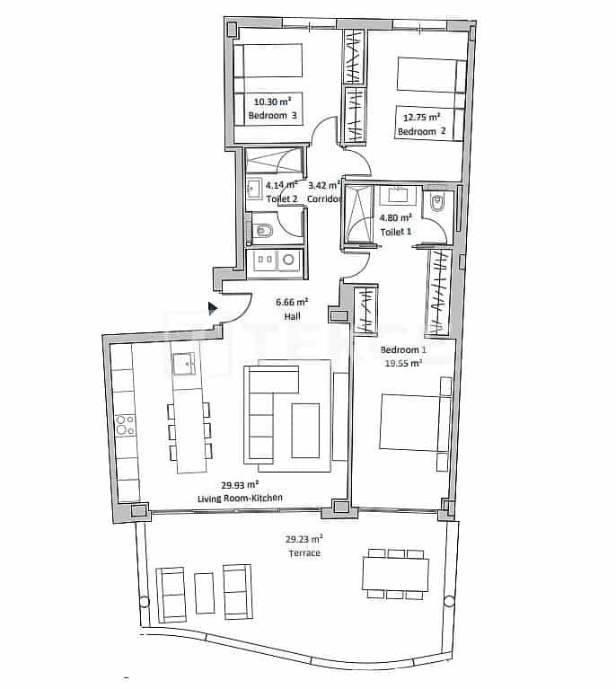 2 slaapkamer Flat te koop in Fuengirola met zwembad - € 550.000 (Ref: 9308129)