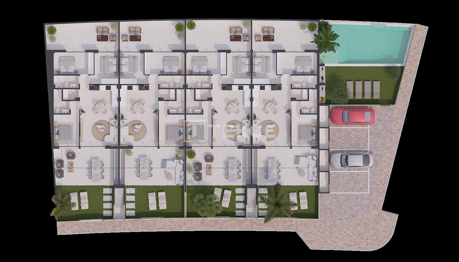 3 sovrum Lägenhet till salu i San Pedro del Pinatar med pool - 340 000 € (Ref: 9310267)