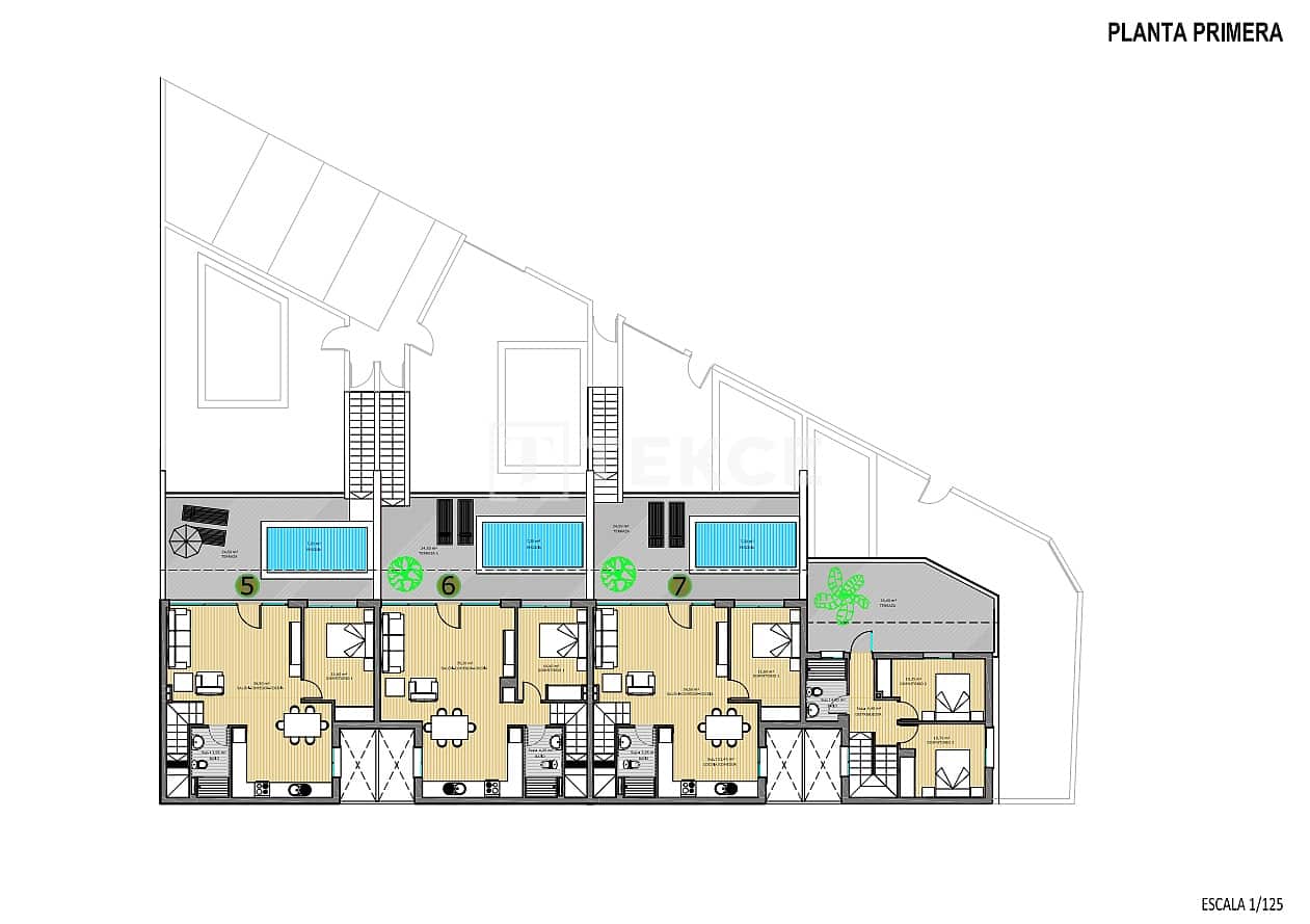 3 Zimmer Wohnung zu verkaufen in Pilar de la Horadada mit Pool - 300.000 € (Ref: 9310269)
