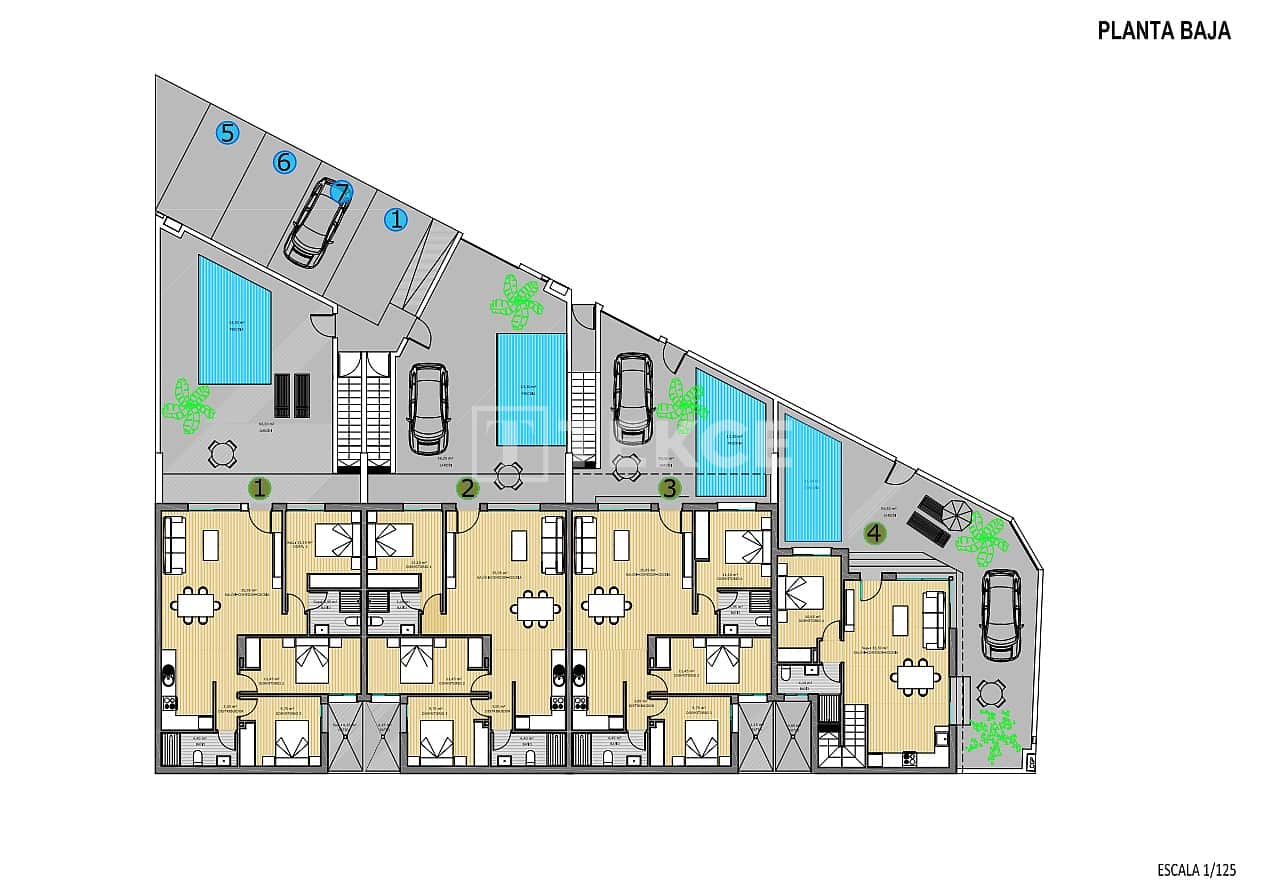 3 Zimmer Wohnung zu verkaufen in Pilar de la Horadada mit Pool - 300.000 € (Ref: 9310269)
