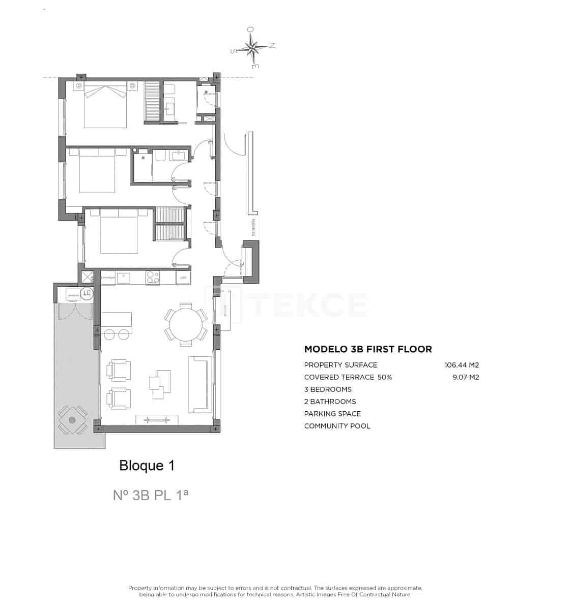 Piso de 2 habitaciones en Los Alcázares en venta con piscina - 329.000 € (Ref: 9310271)