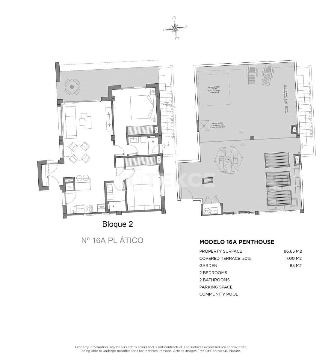 2 sypialnia Mieszkanie na sprzedaż w Los Alcazares z basenem - 339 000 € (Ref: 9310272)