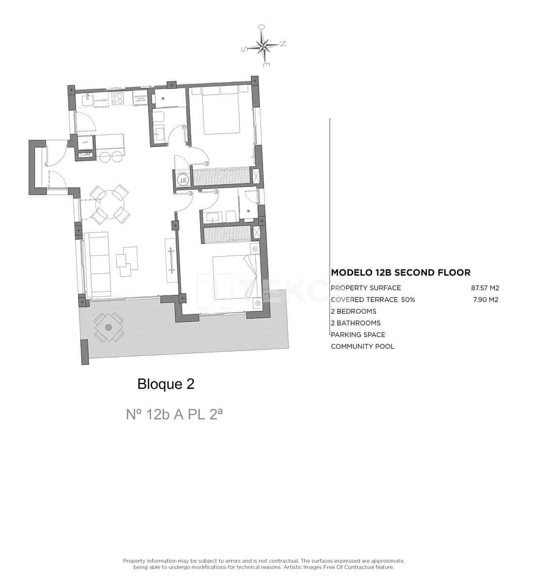 3 sypialnia Mieszkanie na sprzedaż w Los Alcazares z basenem - 399 000 € (Ref: 9310274)