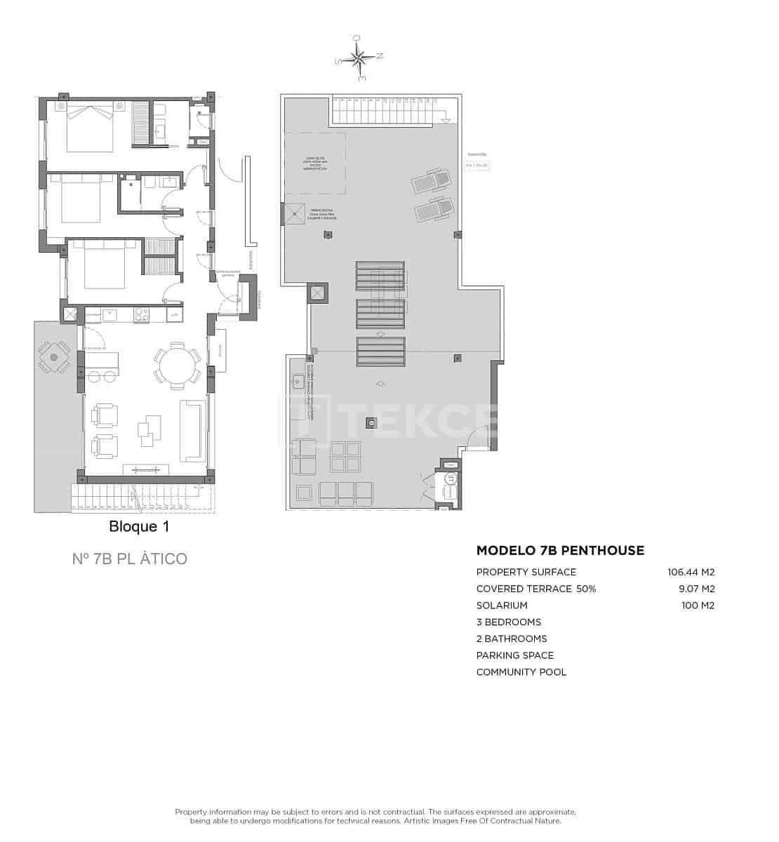 3 sypialnia Mieszkanie na sprzedaż w Los Alcazares z basenem - 399 000 € (Ref: 9310274)