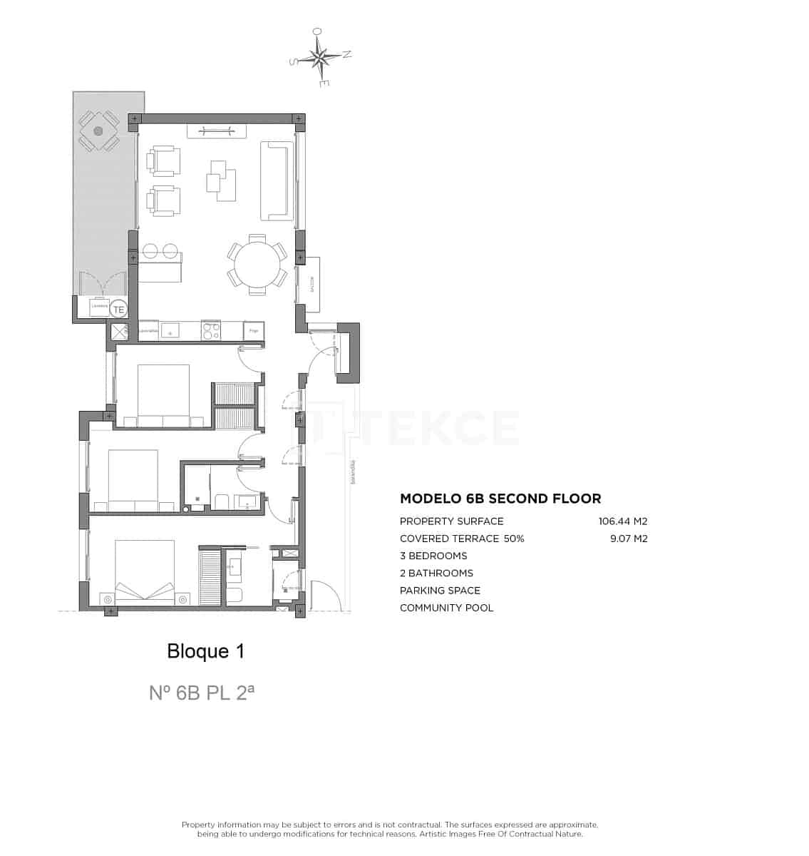 3 sypialnia Mieszkanie na sprzedaż w Los Alcazares z basenem - 399 000 € (Ref: 9310274)