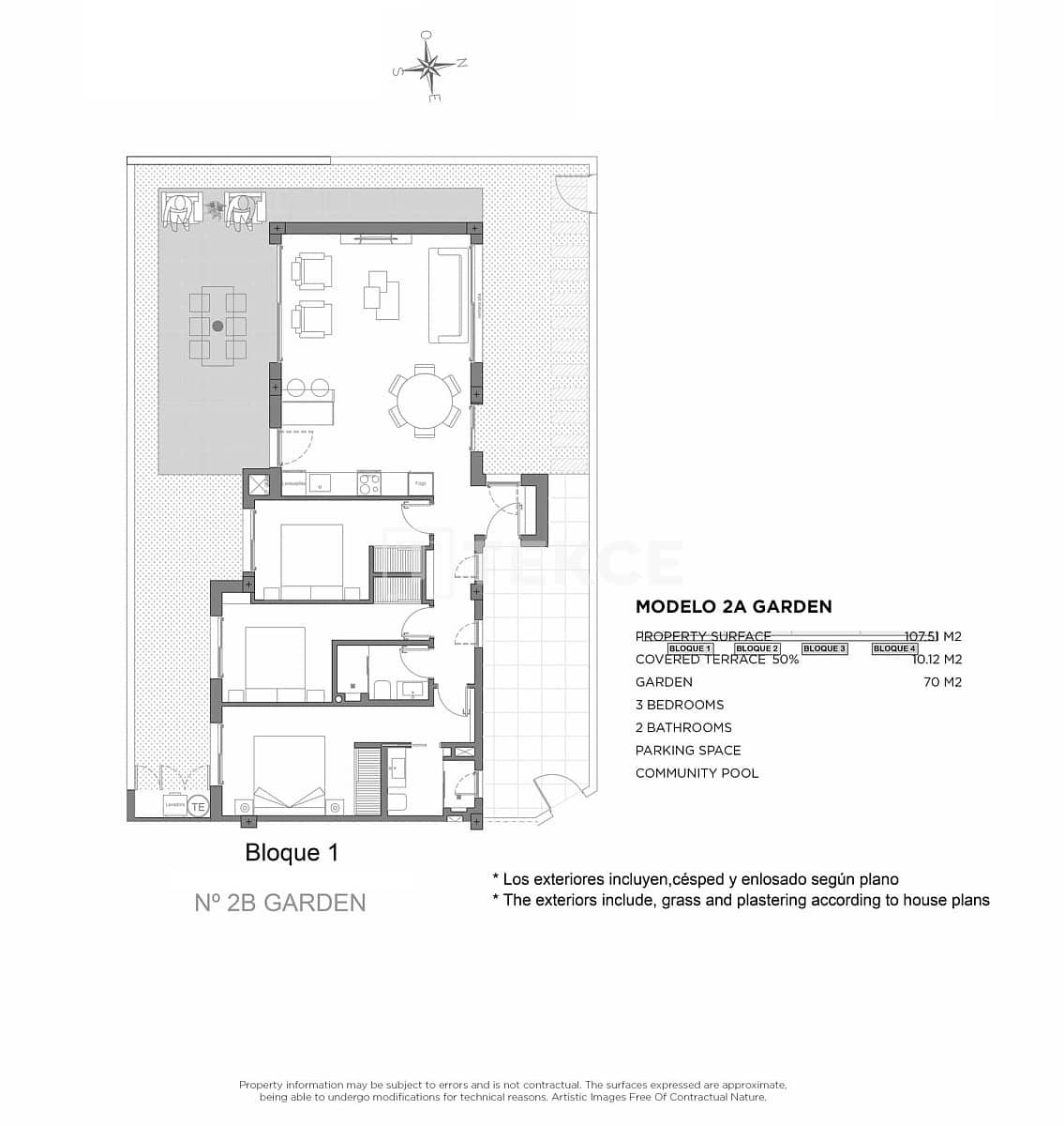 3 chambre Appartement à vendre à Los Alcazares avec piscine - 412 000 € (Ref: 9310275)