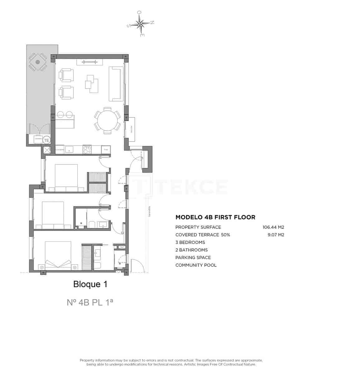 3 chambre Appartement à vendre à Los Alcazares avec piscine - 412 000 € (Ref: 9310275)