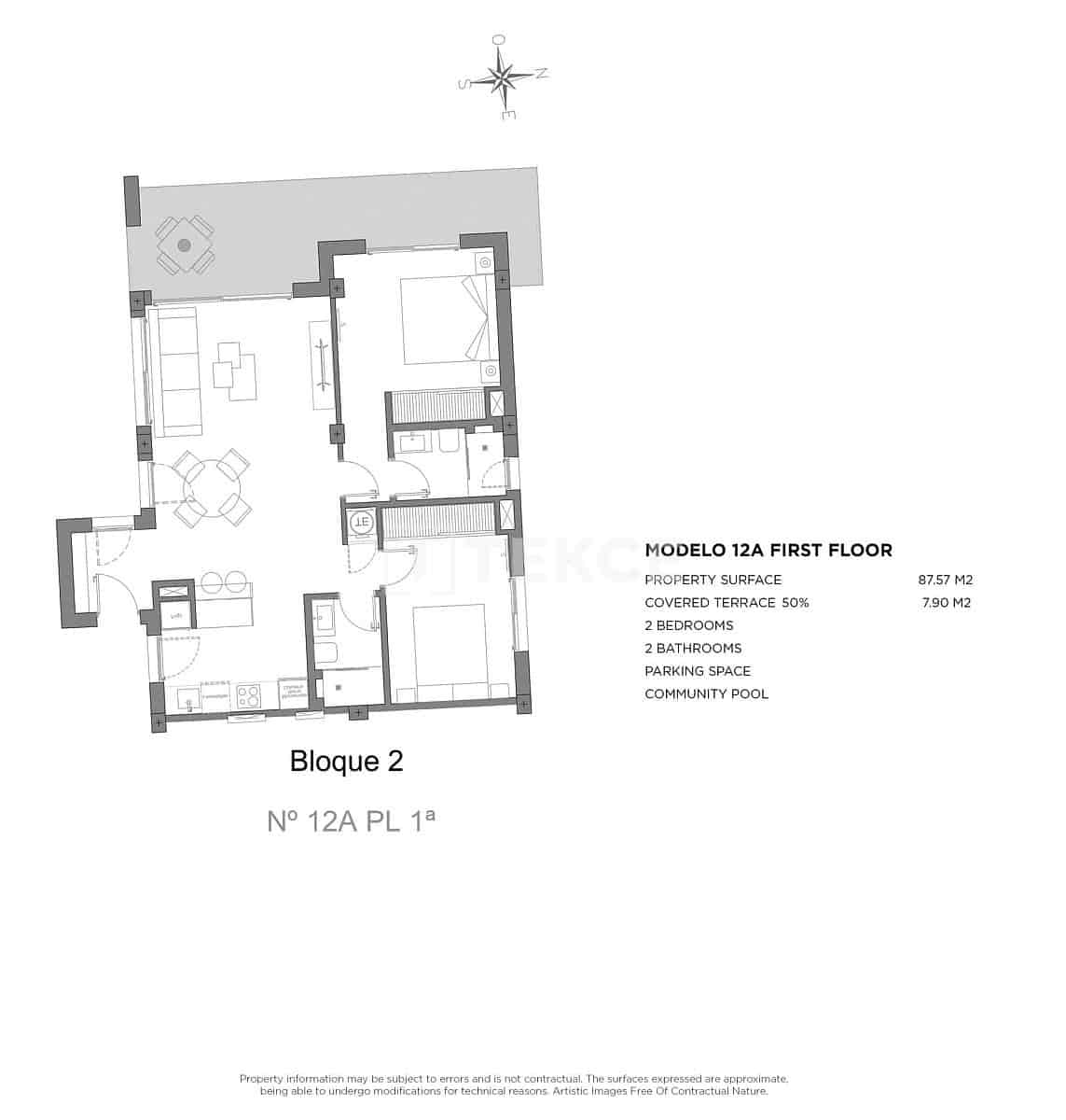 3 sypialnia Mieszkanie na sprzedaż w Los Alcazares z basenem - 439 000 € (Ref: 9310276)