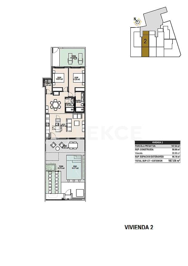 3 Zimmer Wohnung zu verkaufen in Pilar de la Horadada mit Pool - 659.000 € (Ref: 9310280)