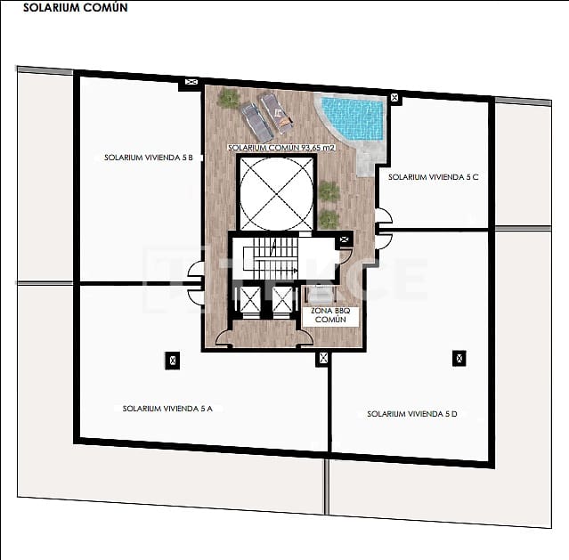 3 sovrum Lägenhet till salu i Torrevieja med pool - 285 000 € (Ref: 9329966)
