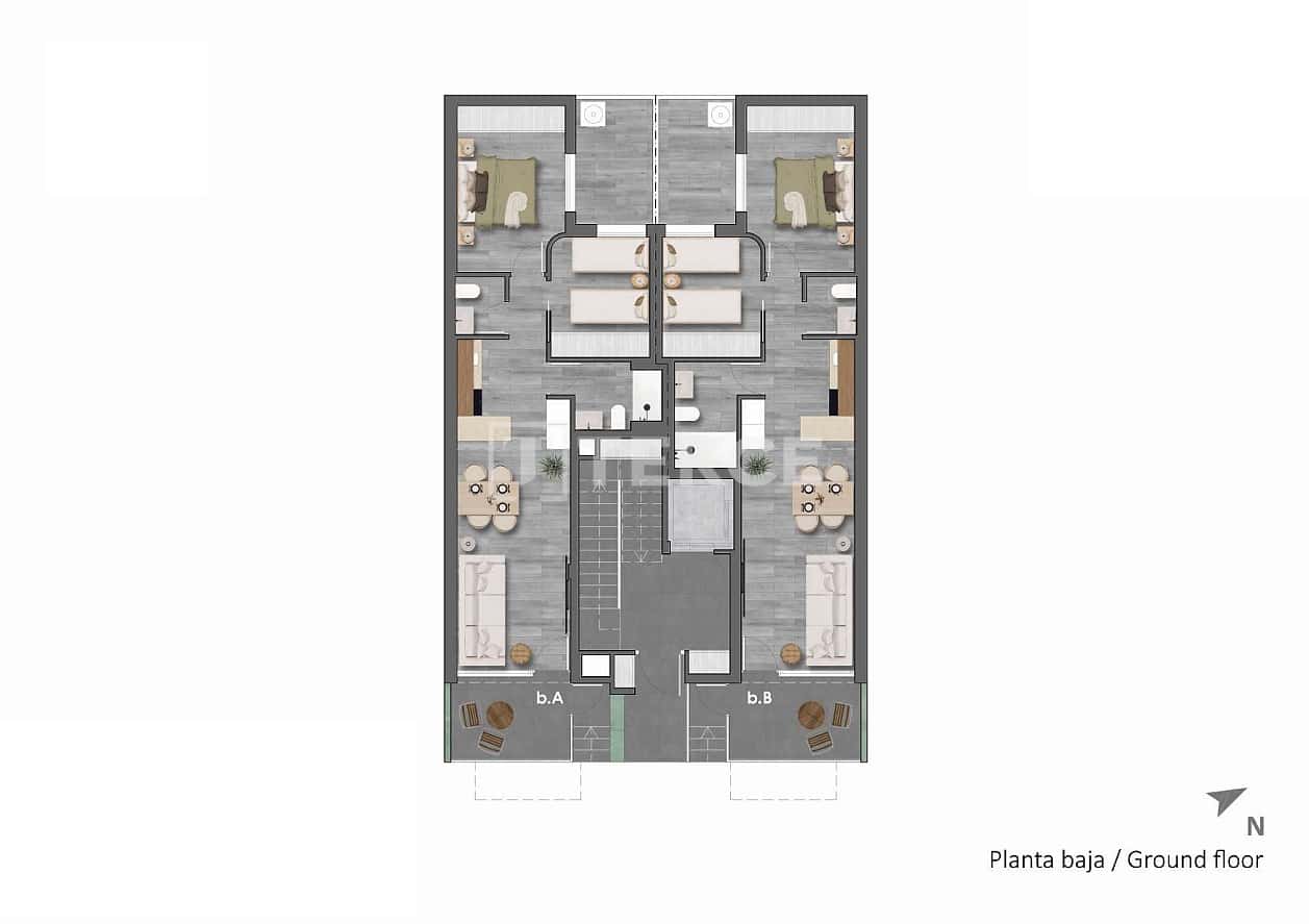 2 sypialnia Mieszkanie na sprzedaż w Torre de la Horadada z basenem - 296 000 € (Ref: 9334233)