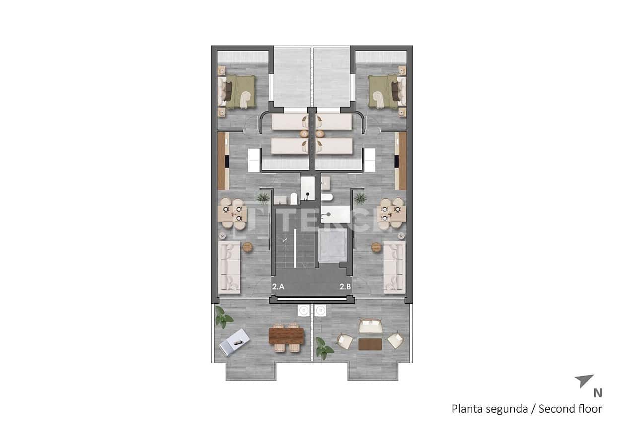 2 sypialnia Mieszkanie na sprzedaż w Torre de la Horadada z basenem - 296 000 € (Ref: 9334233)