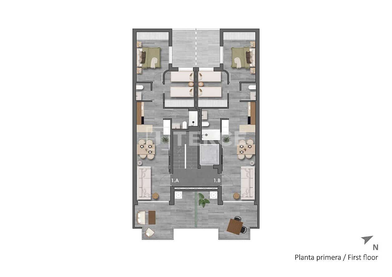 2 sypialnia Mieszkanie na sprzedaż w Torre de la Horadada z basenem - 296 000 € (Ref: 9334234)