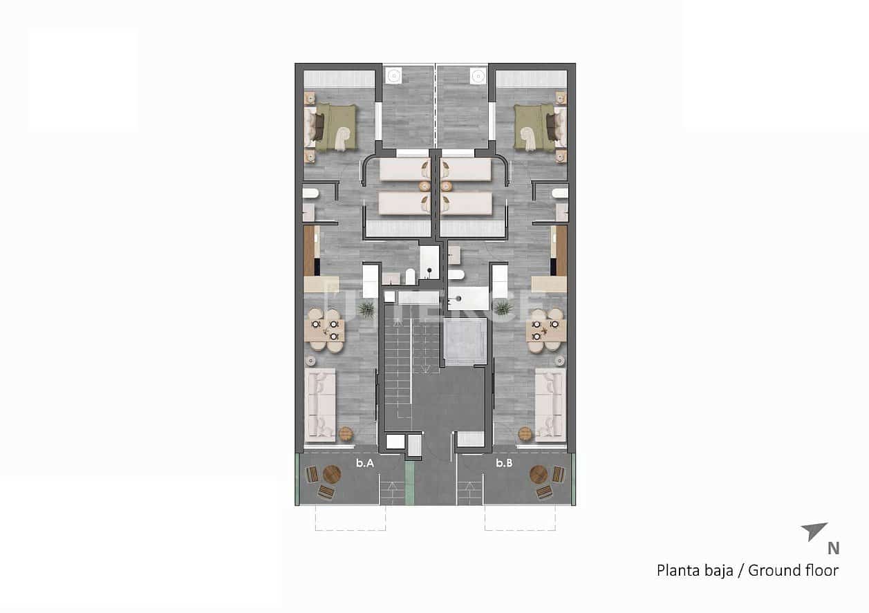 2 sovrum Lägenhet till salu i Torre de la Horadada med pool - 350 000 € (Ref: 9334235)