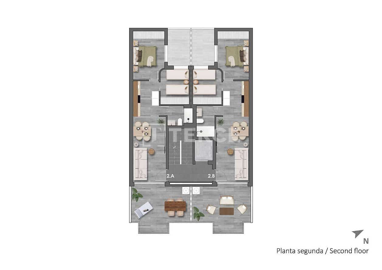 2 sovrum Lägenhet till salu i Torre de la Horadada med pool - 350 000 € (Ref: 9334235)