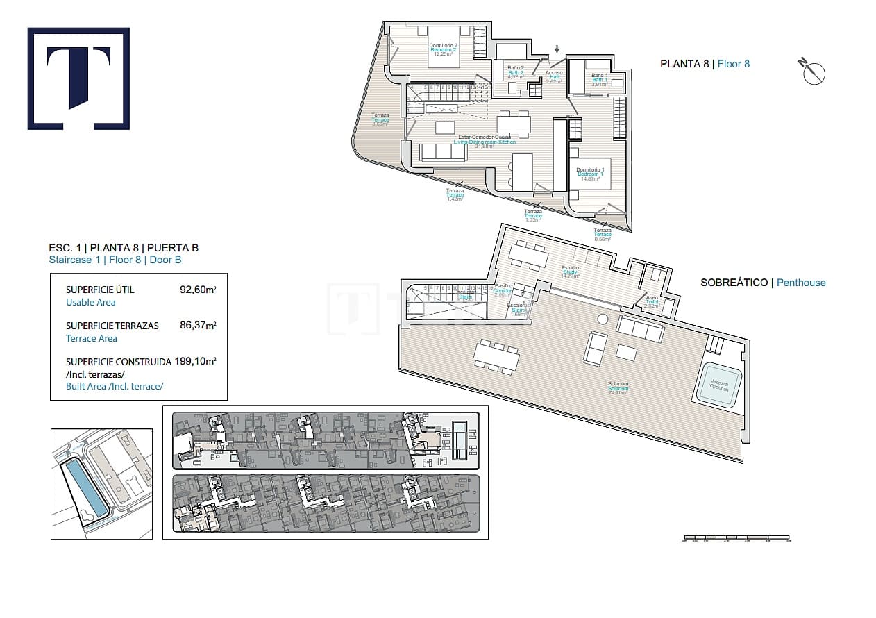 1 slaapkamer Flat te koop in La Villajoyosa / Vila Joiosa met zwembad - € 240.000 (Ref: 9334236)