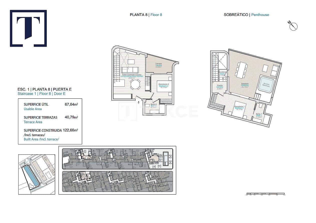 2 bedroom Flat for sale in La Villajoyosa / Vila Joiosa with pool - € 285,000 (Ref: 9334237)
