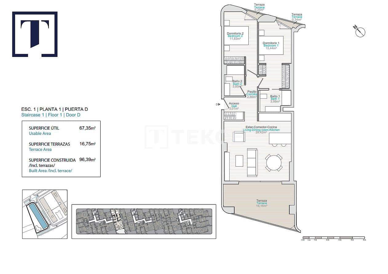 2 slaapkamer Flat te koop in La Villajoyosa / Vila Joiosa met zwembad - € 318.000 (Ref: 9334238)