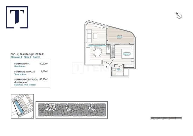 3 Zimmer Wohnung zu verkaufen in La Villajoyosa / Vila Joiosa mit Pool - 515.000 € (Ref: 9334240)