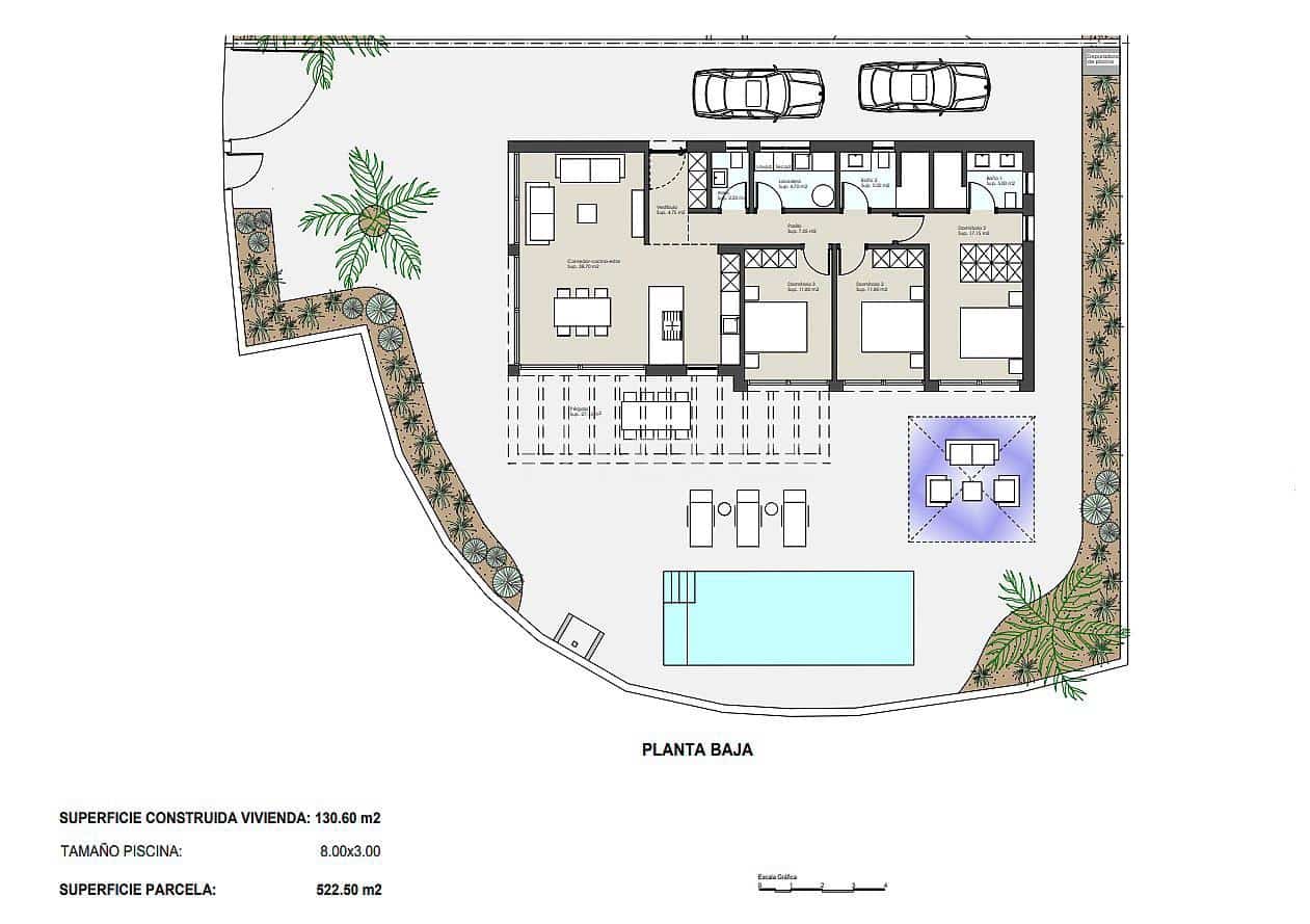 3 sypialnia Willa na sprzedaż w Cabo de Palos z basenem - 1 390 000 € (Ref: 9334255)
