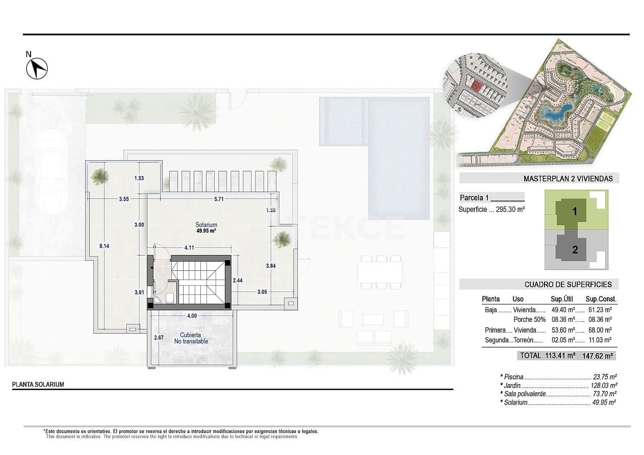 4 sypialnia Willa na sprzedaż w Torre-Pacheco z basenem - 785 000 € (Ref: 9344136)