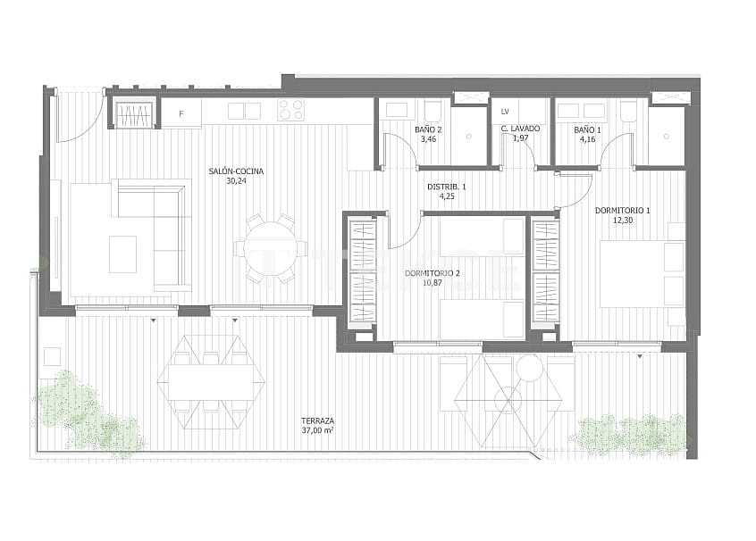 3 sovrum Lägenhet till salu i Torre de Benagalbon med pool - 497 000 € (Ref: 9344139)
