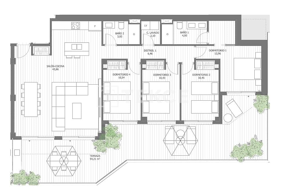 2 chambre Appartement à vendre à Torre de Benagalbon avec piscine - 505 000 € (Ref: 9344140)