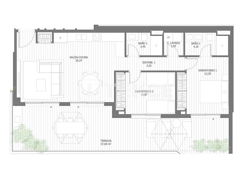 2 chambre Appartement à vendre à Torre de Benagalbon avec piscine - 505 000 € (Ref: 9344140)