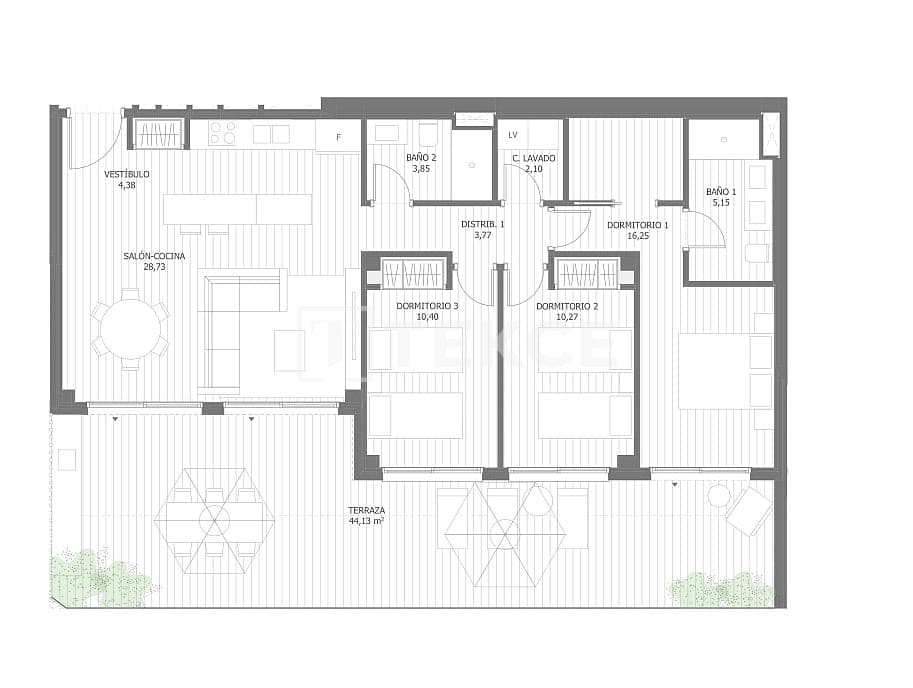 4 sovrum Lägenhet till salu i Torre de Benagalbon med pool - 658 000 € (Ref: 9344142)