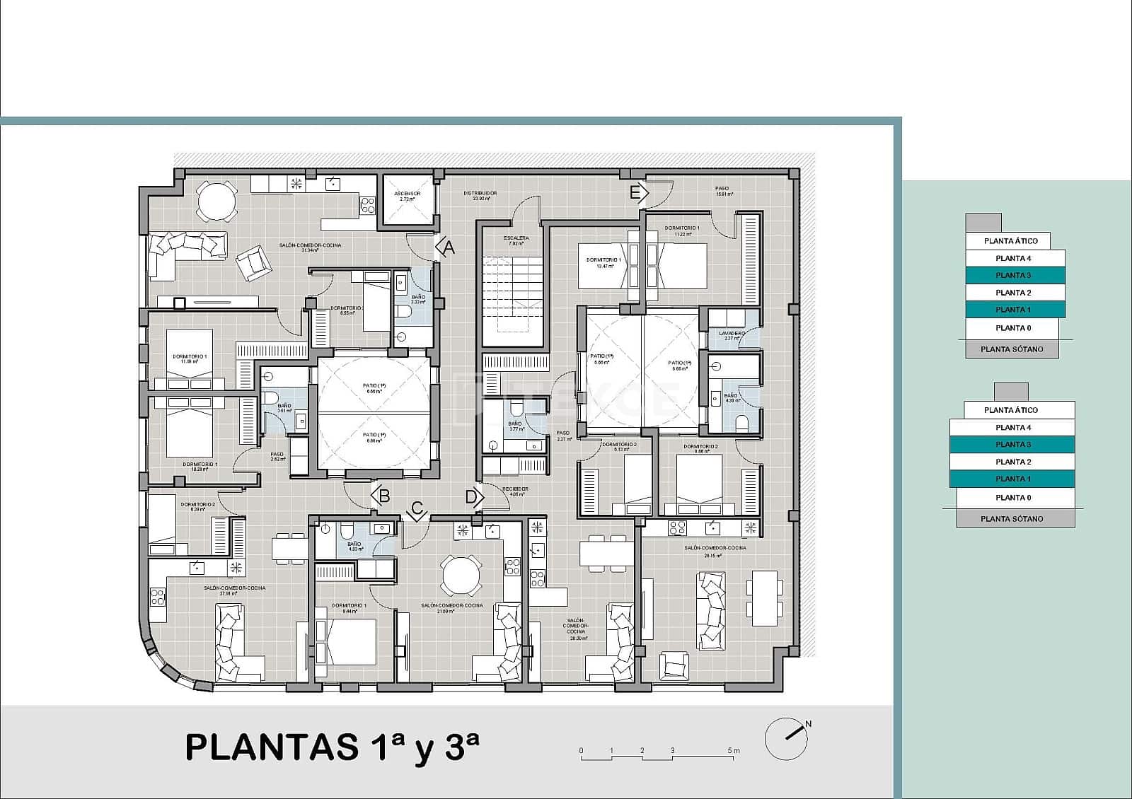 1 slaapkamer Flat te koop in Torrevieja met zwembad - € 175.000 (Ref: 9344143)