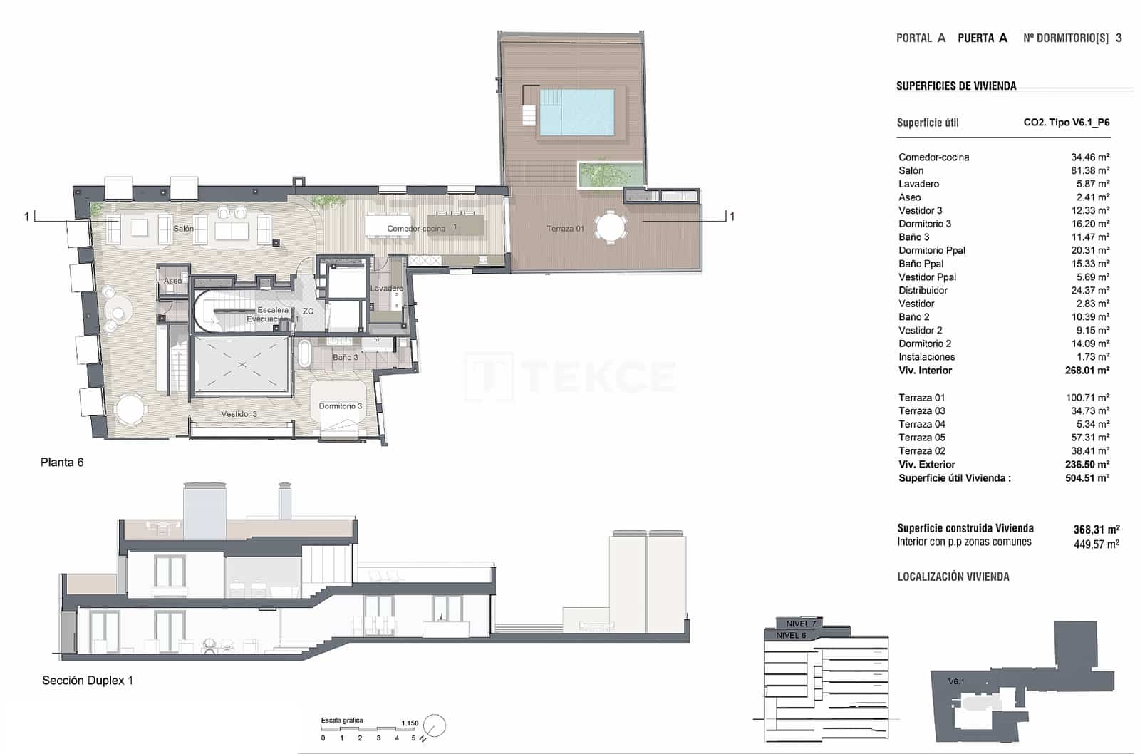 1 sypialnia Mieszkanie na sprzedaż w Miasto Barcelona z basenem - 1 250 000 € (Ref: 9360982)