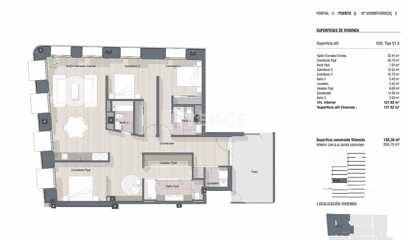 3 makuuhuone Asunto myytävänä paikassa Barcelona kaupunki mukana uima-altaan - 2 500 000 € (Ref: 9360983)