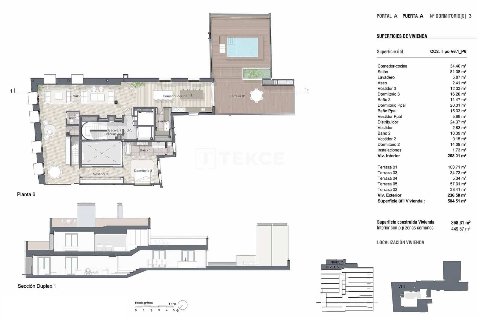 3 makuuhuone Asunto myytävänä paikassa Barcelona kaupunki mukana uima-altaan - 2 500 000 € (Ref: 9360983)