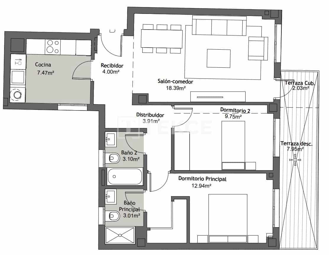 4 bedroom Flat for sale in Velez-Malaga with pool - € 380,000 (Ref: 9384887)