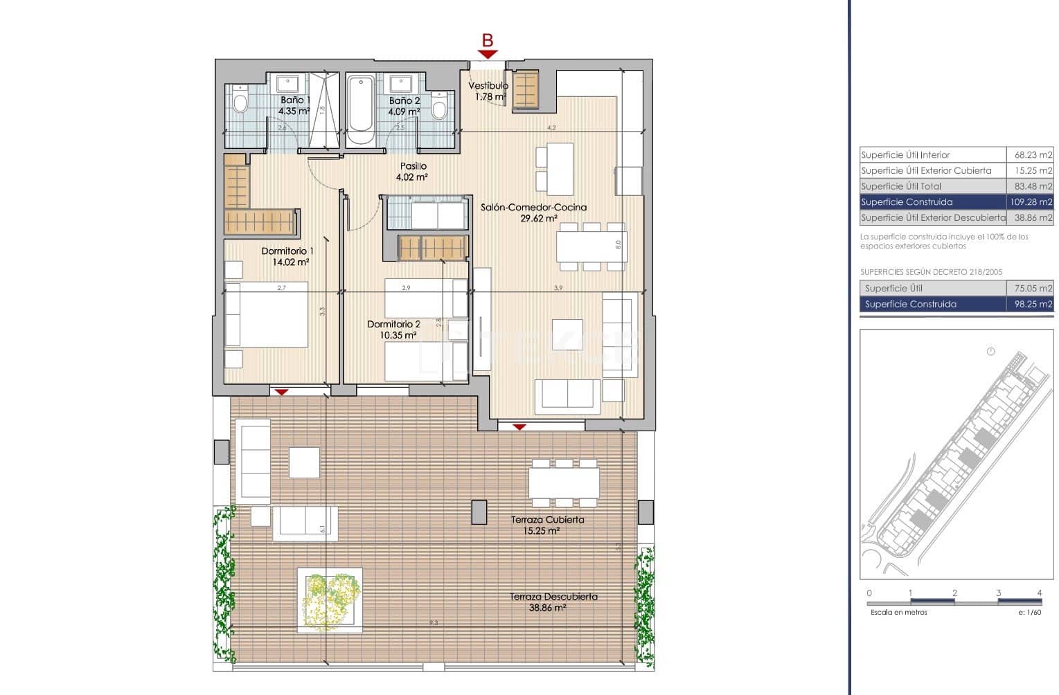 3 sovrum Lägenhet till salu i Benalmadena med pool - 572 000 € (Ref: 9395479)
