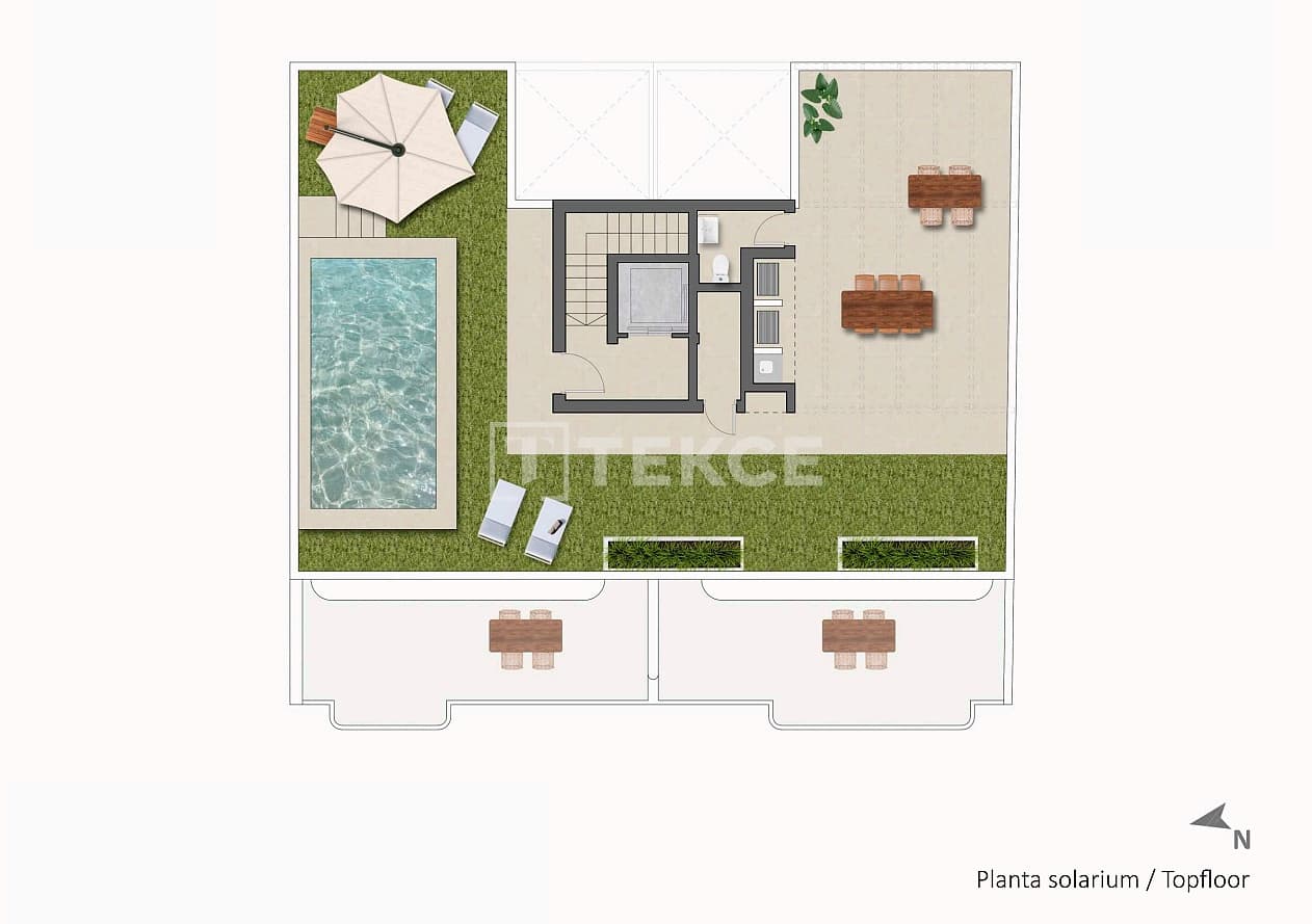 1 sypialnia Mieszkanie na sprzedaż w Torre de la Horadada z basenem - 256 000 € (Ref: 9395485)