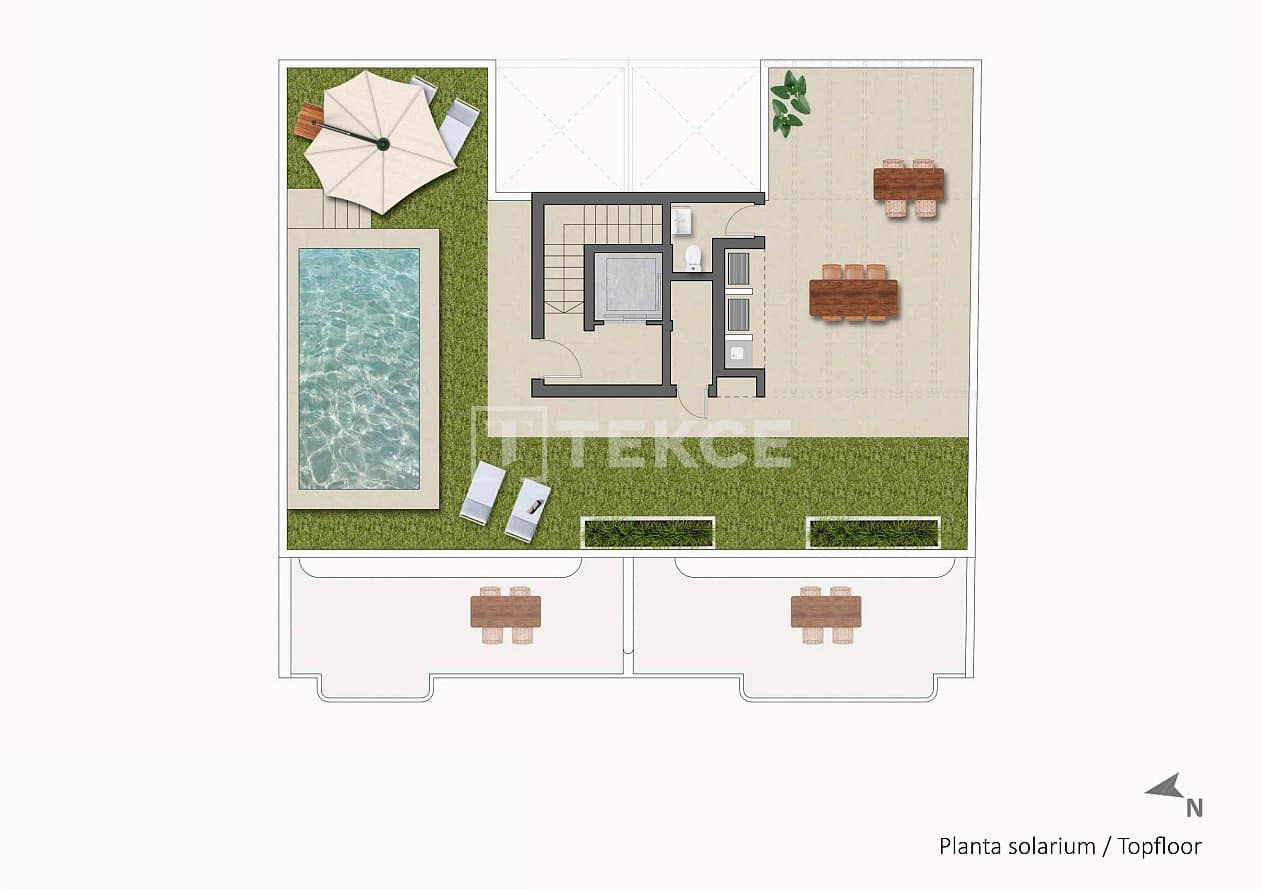 3 sypialnia Mieszkanie na sprzedaż w Torre de la Horadada z basenem - 376 000 € (Ref: 9395488)