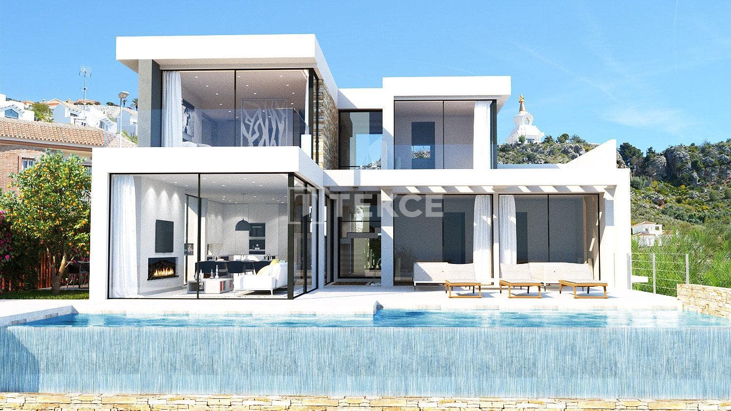 5 sypialnia Willa na sprzedaż w Benalmadena z basenem - 1 625 000 € (Ref: 9419391)