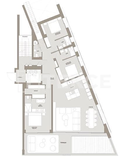 3 makuuhuone Asunto myytävänä paikassa Malaga kaupunki mukana uima-altaan - 3 380 000 € (Ref: 9422028)