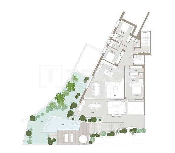 3 camera da letto Appartamento in vendita in Malaga citta con piscina - 4.615.000 € (Rif: 9422029)