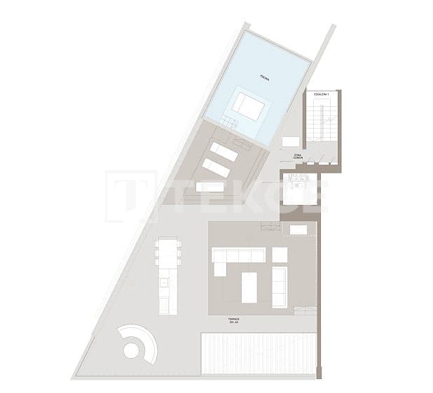 3 camera da letto Appartamento in vendita in Malaga citta con piscina - 4.615.000 € (Rif: 9422029)