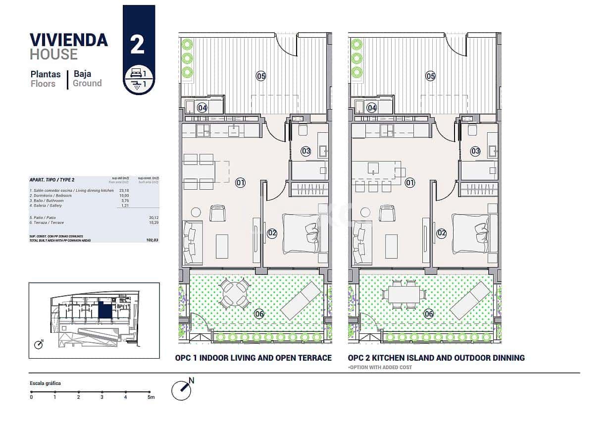 2 bedroom Flat for sale in La Villajoyosa / Vila Joiosa with pool - € 723,000 (Ref: 9422033)