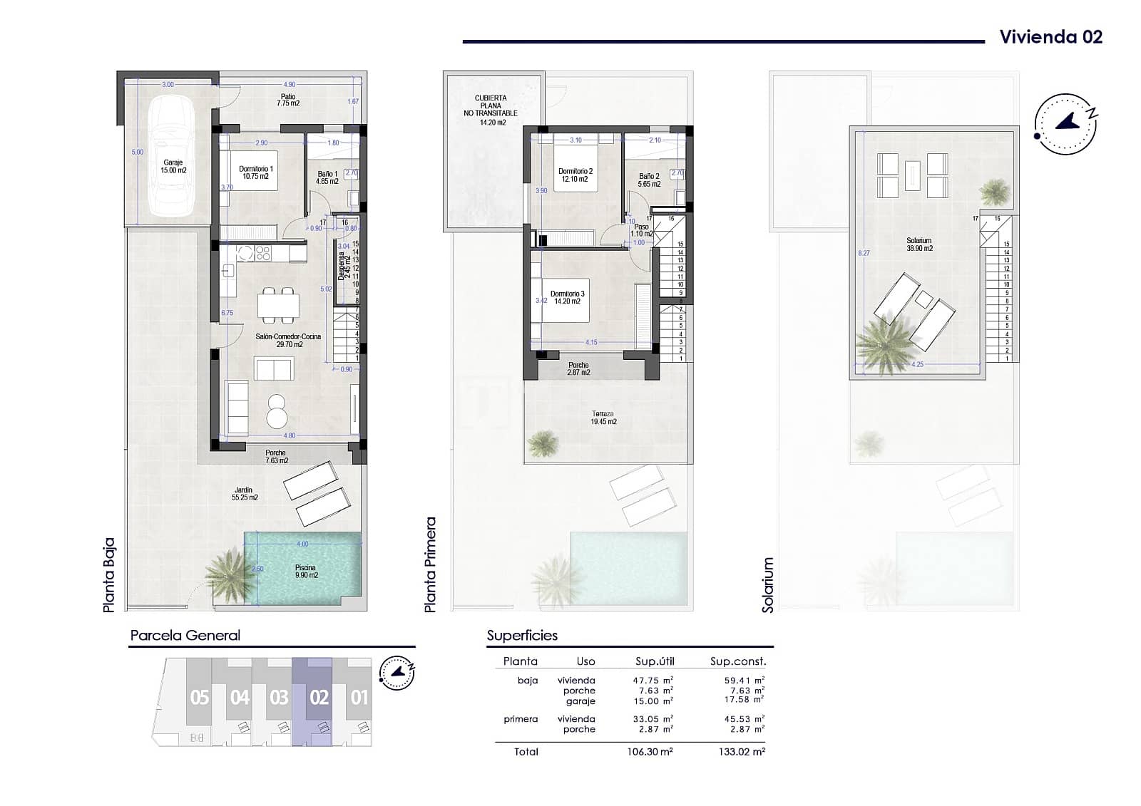 3 bedroom Villa for sale in San Pedro del Pinatar with pool - € 380,000 (Ref: 9426659)